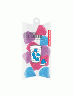 Cuburi pentru gheata reutilizabile - Diamant - set de 10