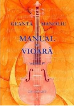 Manual de vioara. Volumul IV