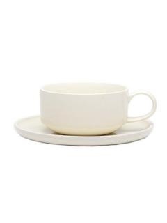Ceasca cu farfurie - Loop Tea White