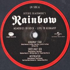 Memories In Rock: Live In Germany - Vinyl