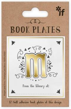 Set 12 stickere - Litera M