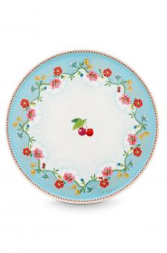Suport pentru tort - Floral Cherry Blue