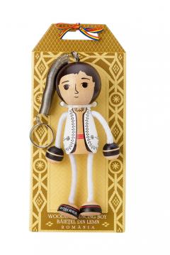 Papusa din lemn - Romania - Baiat