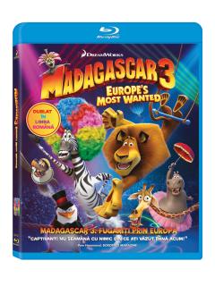 Madagascar 3 - Fugariti prin Europa (Blu Ray Disc) / Madagascar 3 - Europes Most Wanted