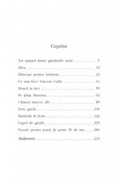 Tot spatiul dintre gandurile mele