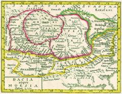 Harta Dacia 1750