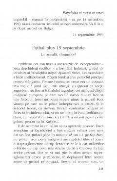 Fotbal plus ai mei si ai nostri