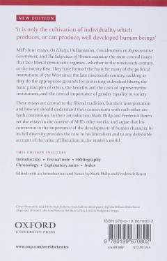 On Liberty, Utilitarianism and Other Essays