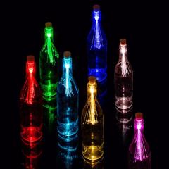 Fibra optica decorativa pentru sticla