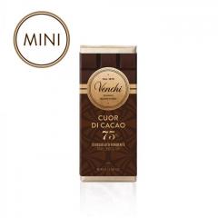 Ciocolata neagra - Cuor di Cacao 75% Mini