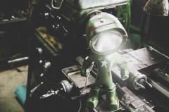 Lampa verde - The Lampster Army Green