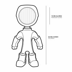 Lampa verde - The Lampster Army Green