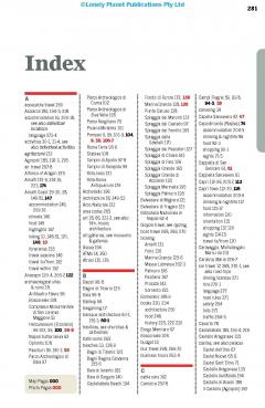 Lonely Planet Naples, Pompeii & the Amalfi Coast