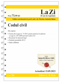 Codul Civil (Cod: 781)