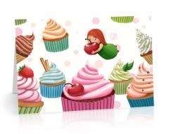 Felicitare - Cupcakes