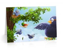 Felicitare - Learning to fly