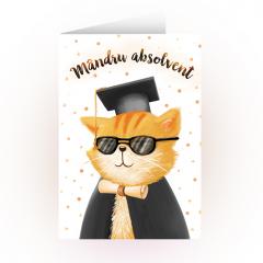 Felicitare - Mandru absolvent