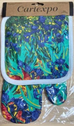 Manusa de bucatarie - Van Gogh - Les Iris