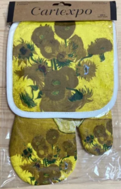 Manusa de bucatarie - Van Gogh - Sunflowers