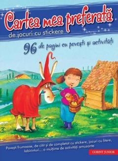Cartea mea preferata de jocuri cu stickere