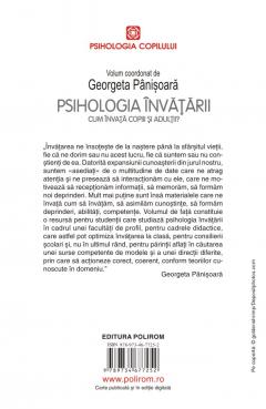 Psihologia invatarii. Cum invata copiii si adultii?