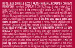 Bomboane cu ciocolata neagra si capsuni - Frutta & Cioccolato