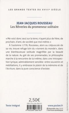 Les rêveries du promeneur solitaire
