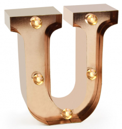 Lampa - Mini Letter - U