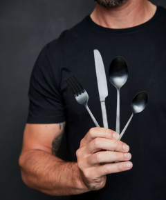 Set 16 tacamuri - Black Edition