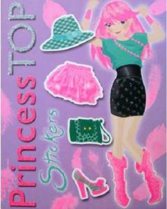 Princess top. Stickers 2 (Violet)