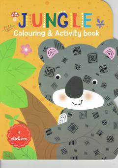 Carte de colorat si activitati - Jungla