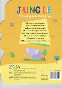 Carte de colorat si activitati - Jungla
