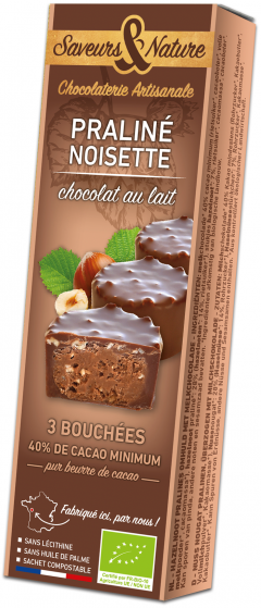 Praline de ciocolata cu alune Bio - Praline Rocher