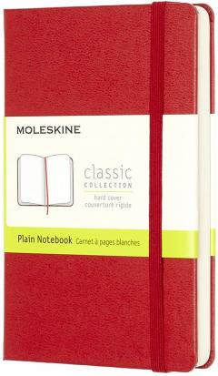 Carnet - Moleskine Classic - Pocket, Hard Cover, Plain - Scarlet Red