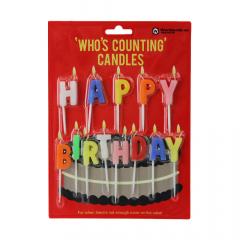 Set lumanari - Happy Birthday