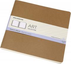 Album schite - Moleskine Art - Square, Plain - Kraft Brown