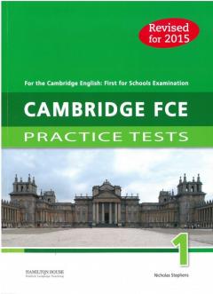 Cambridge FCE Practice Tests 1