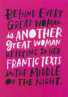 Magnet - Behind Every Great Woman