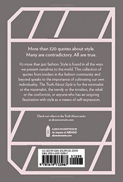 The Truth About Style: Quote Gift Book