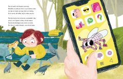 Mi-a intrat o musca-n telefon