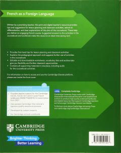 Cambridge IGCSE French as a Foreign Language Teacher’s Resource with Cambridge Elevate