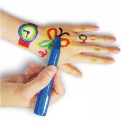 Set 6 markere pentru pictura pe piele