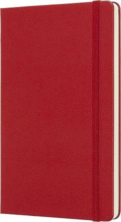 Carnet - Moleskine Classic - Large, Hard Cover, Dotted - Scarlet Red