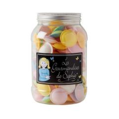 Borcan cu diverse sortimente de bezele