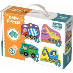 Puzzle - Trefl Baby Clasic - Utilaje la treaba