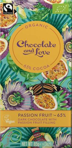 Ciocolata neagra - Passion Fruit - BIO + RO-ECO-007