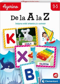 Joc educativ puzzle - Agerino de la A la Z