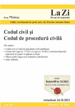 Codul civil si Codul de procedura civila
