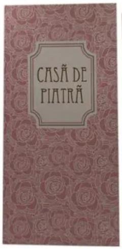 Felicitare - Casa de piatra