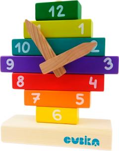 Jucarie din lemn - Sa invatam ceasul